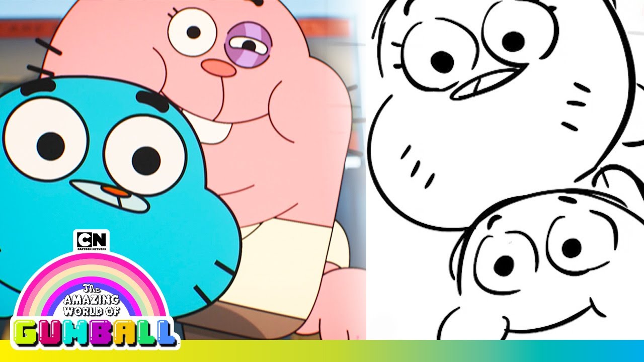Gumball's Sketch VS Final Result | Gumball | Cartoon Network