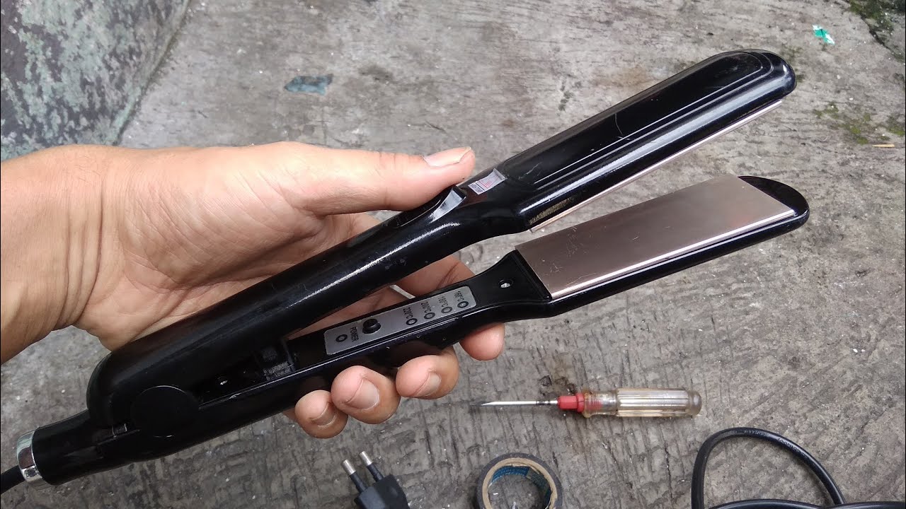 Benerin Catokan Rambut kebakar bau hangus