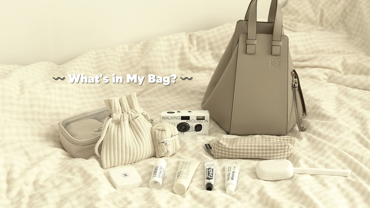 What’s in My Bag? 베이지 덕후의 왓츠인마이백 | 로에베 해먹백 스몰 샌드, 르라보, 라부르켓, 쿠토, 드파운드, 수집미학, LUFF