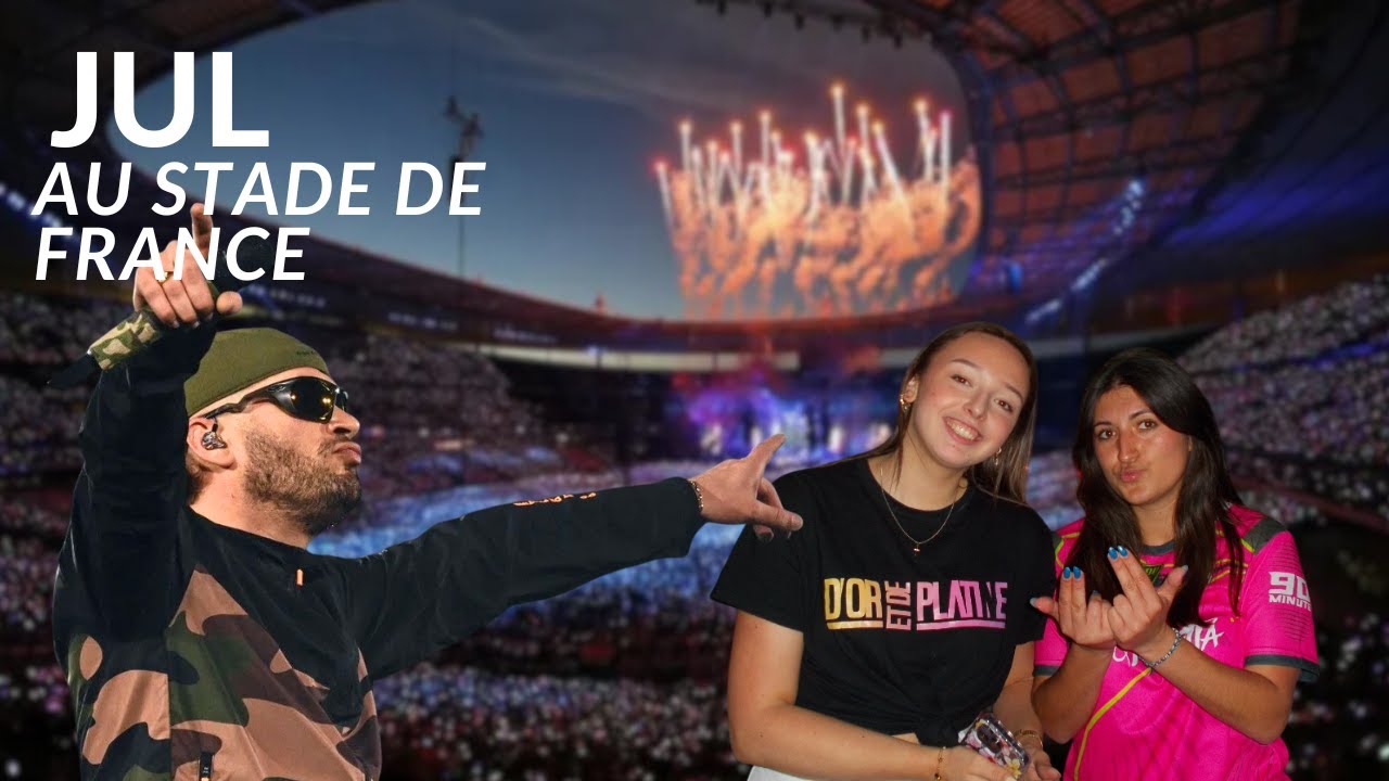Retour express en France pour le concert de JUL 🏟️🎤