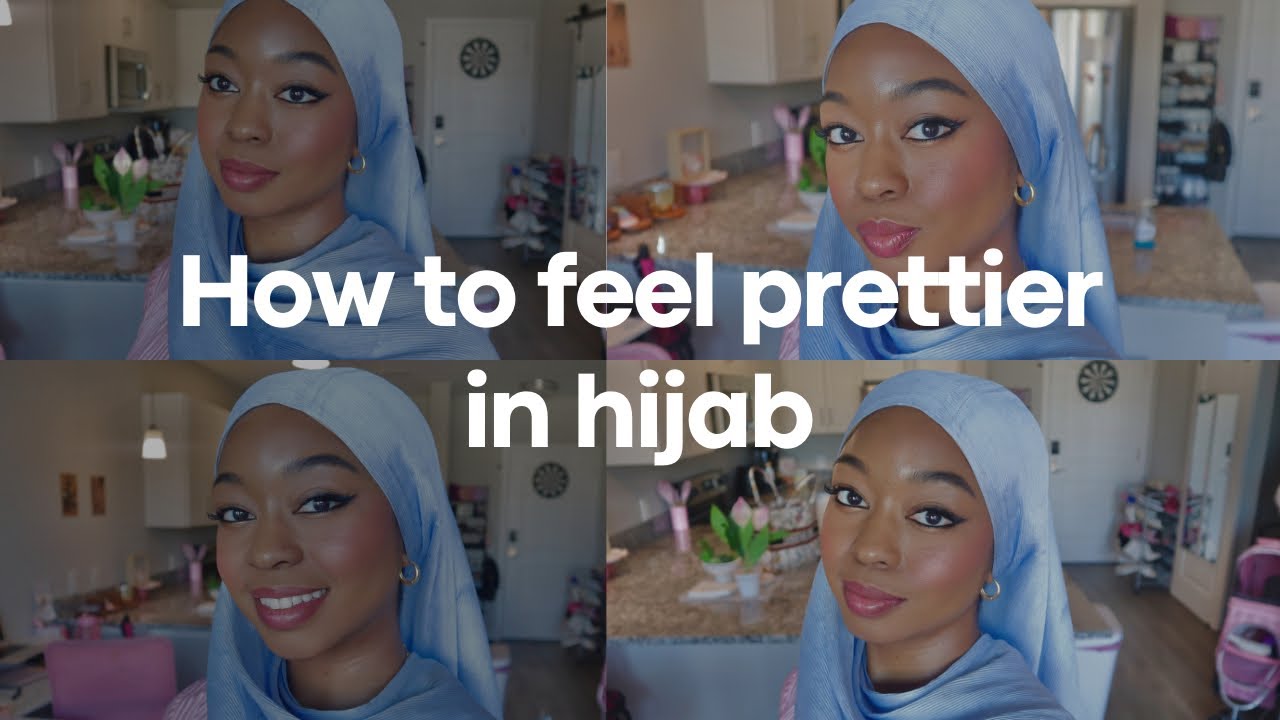 How to feel pretty in hijab 🩵