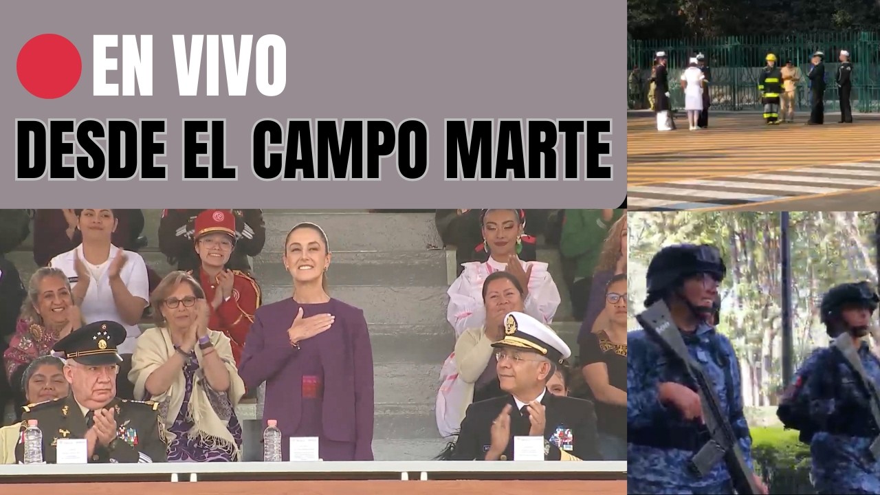 🔴 Esto est&aacute; pasando en el Campo Marte en la Ciudad de M&eacute;xico #CoberturaEspecial #8m