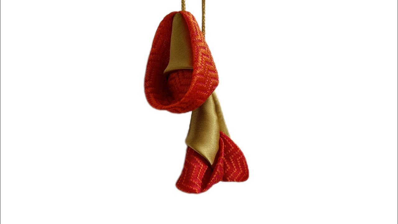 Simple and easy fabric latkan making at home  | two fabric latkans | blouse hangings