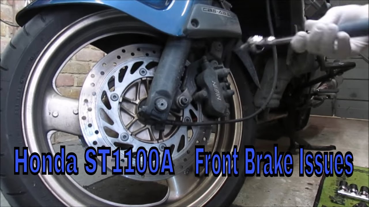 Honda ST1100A — Проблемы с передним тормозом — Часть 5