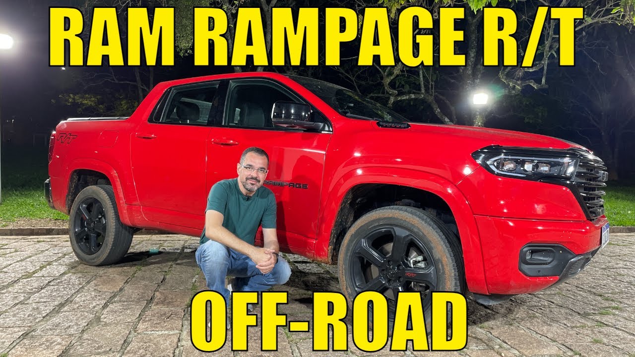 RAM Rampage R/T - Versão esportiva consegue fazer off-road?