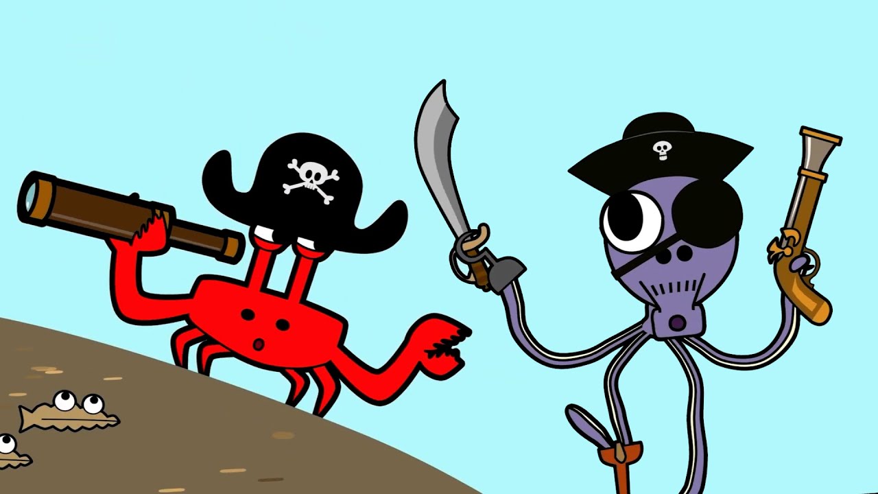 Pirates Of The Clawlolo Land | Funny Musical Cartoons For Kids | Cartoon Crush