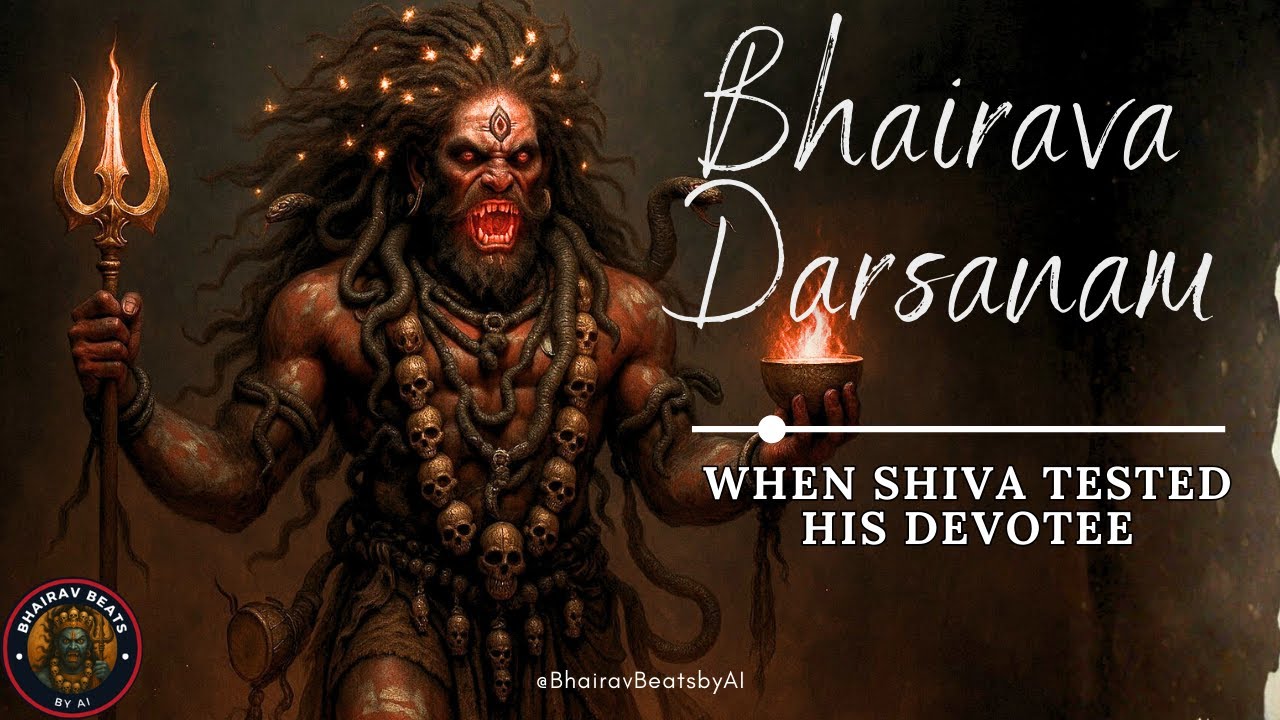 Bhairava Darsanam | Shiva’s Fiercest Test of Devotion | Bhairav Appearance Revealed