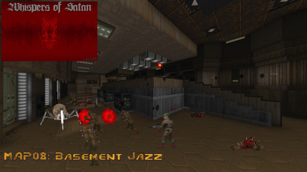 Whispers of Satan - MAP08: Basement Jazz (UVMax 7:37)