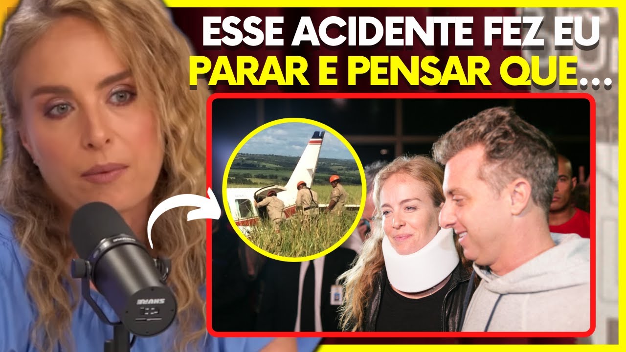 ANGÉLICA SOBRE SEU ACIDENTE DE AVIÃO | PodcatsDelas Cortes