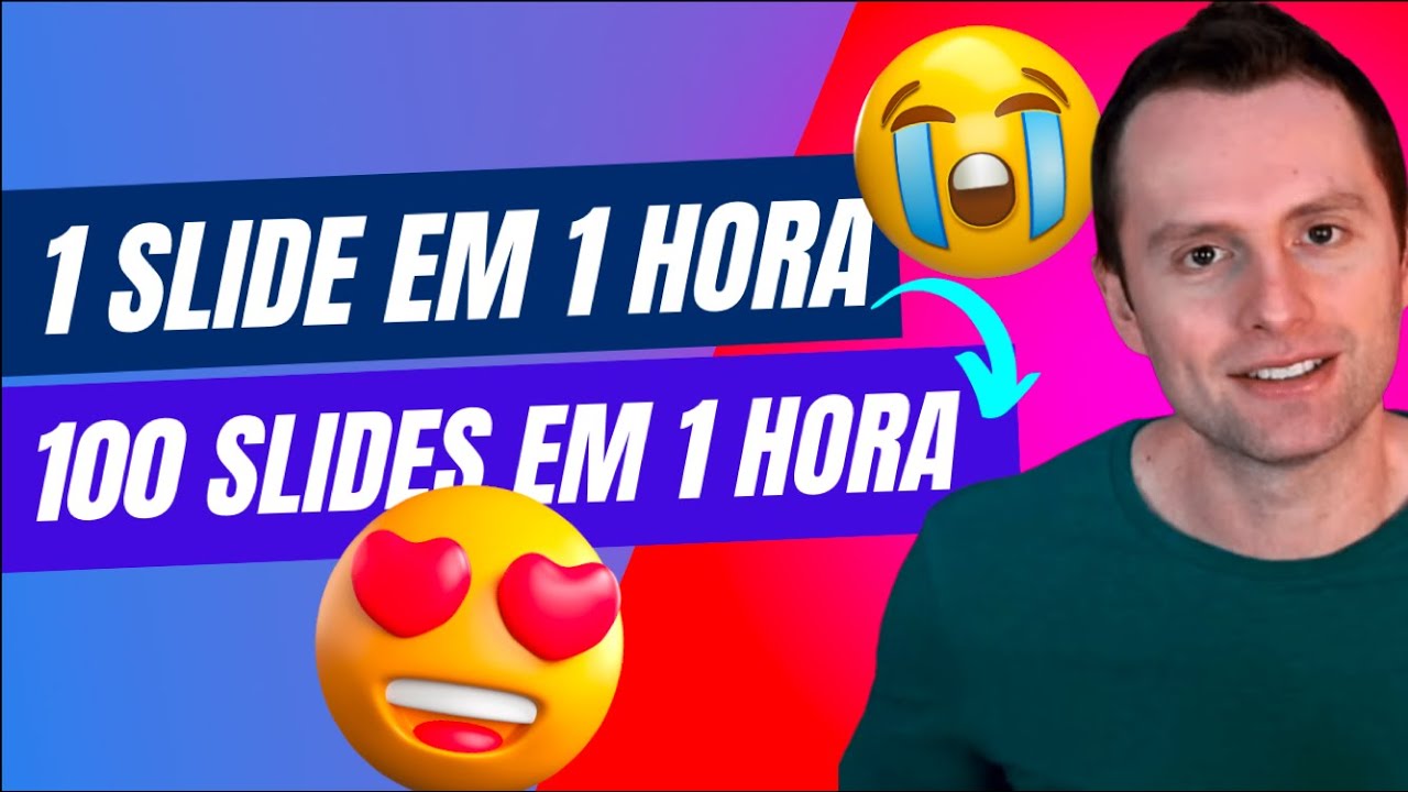 PARE DE CRIAR SLIDE INÚTIL! O segredo para criar apresentações fantásticas mais MUITO mais rápido!