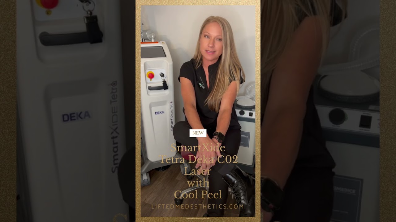 SmartXide Tetra CO2 laser with Cool Peel