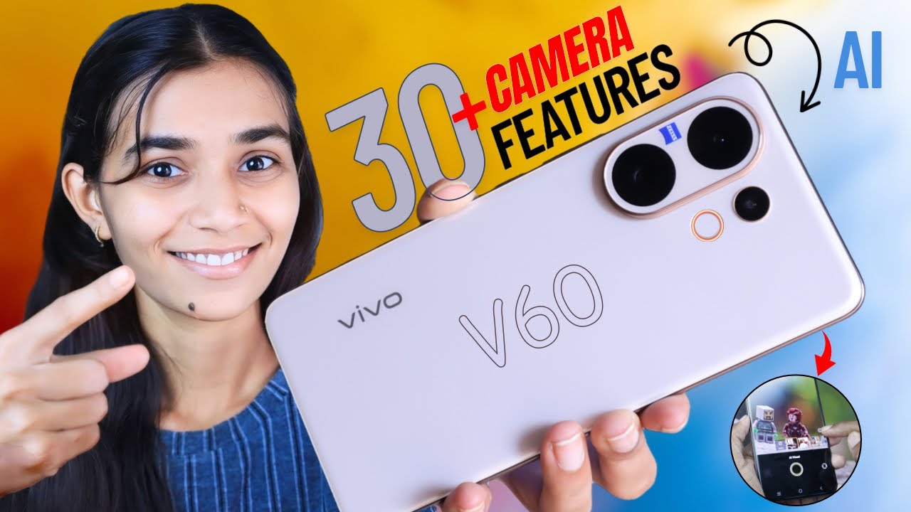 Vivo V60 Camera Features & Setting🔥 Zeiss, AI Visual, Magic Move & More