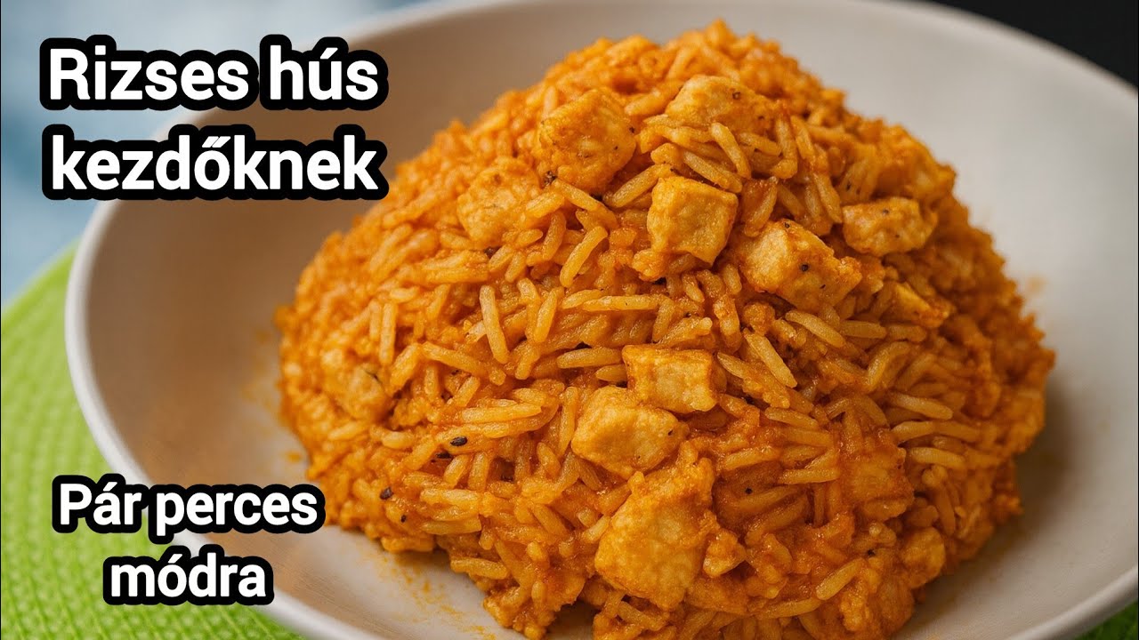 Rizses hús kezdőknek, pár perces módra.