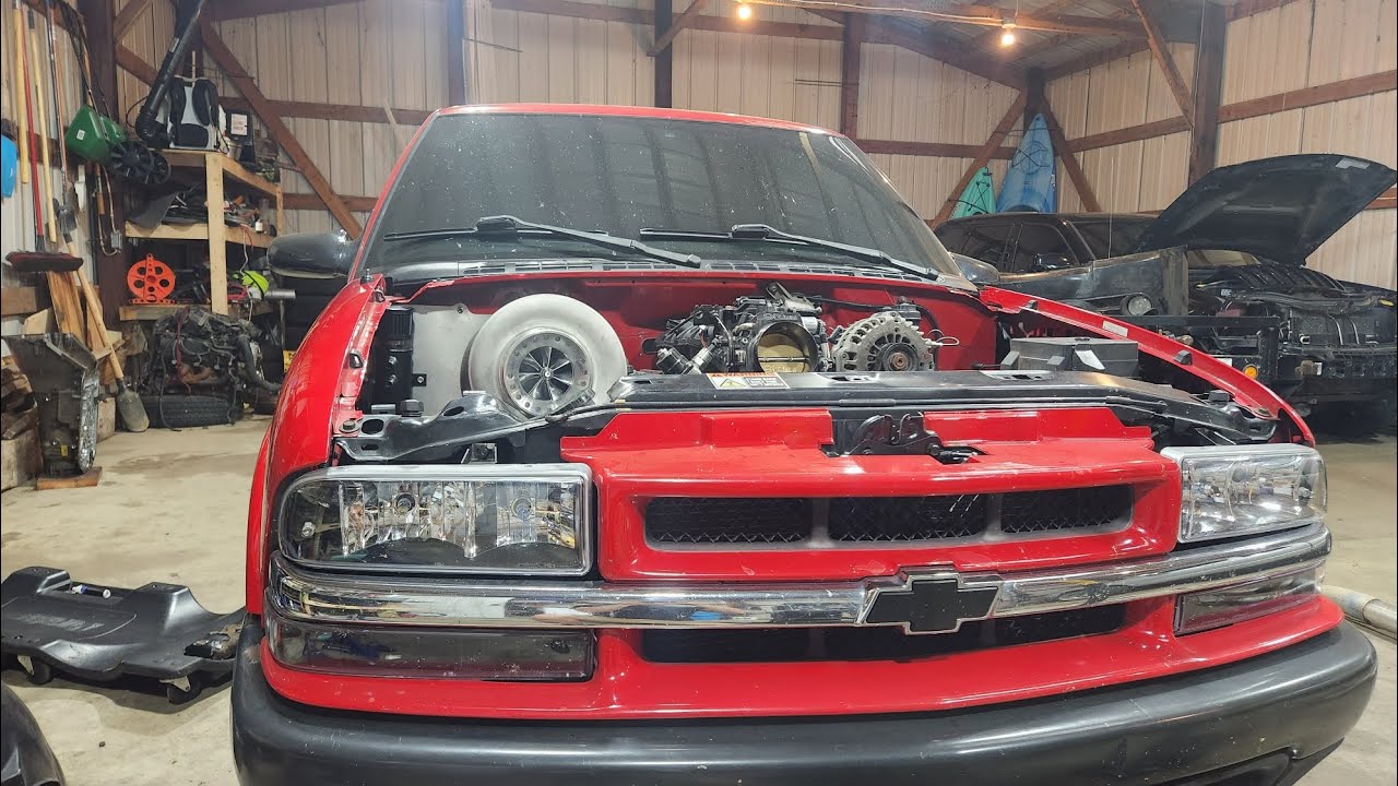 Putting a t6 s480 turbo on my 6.0 ls swapped s10