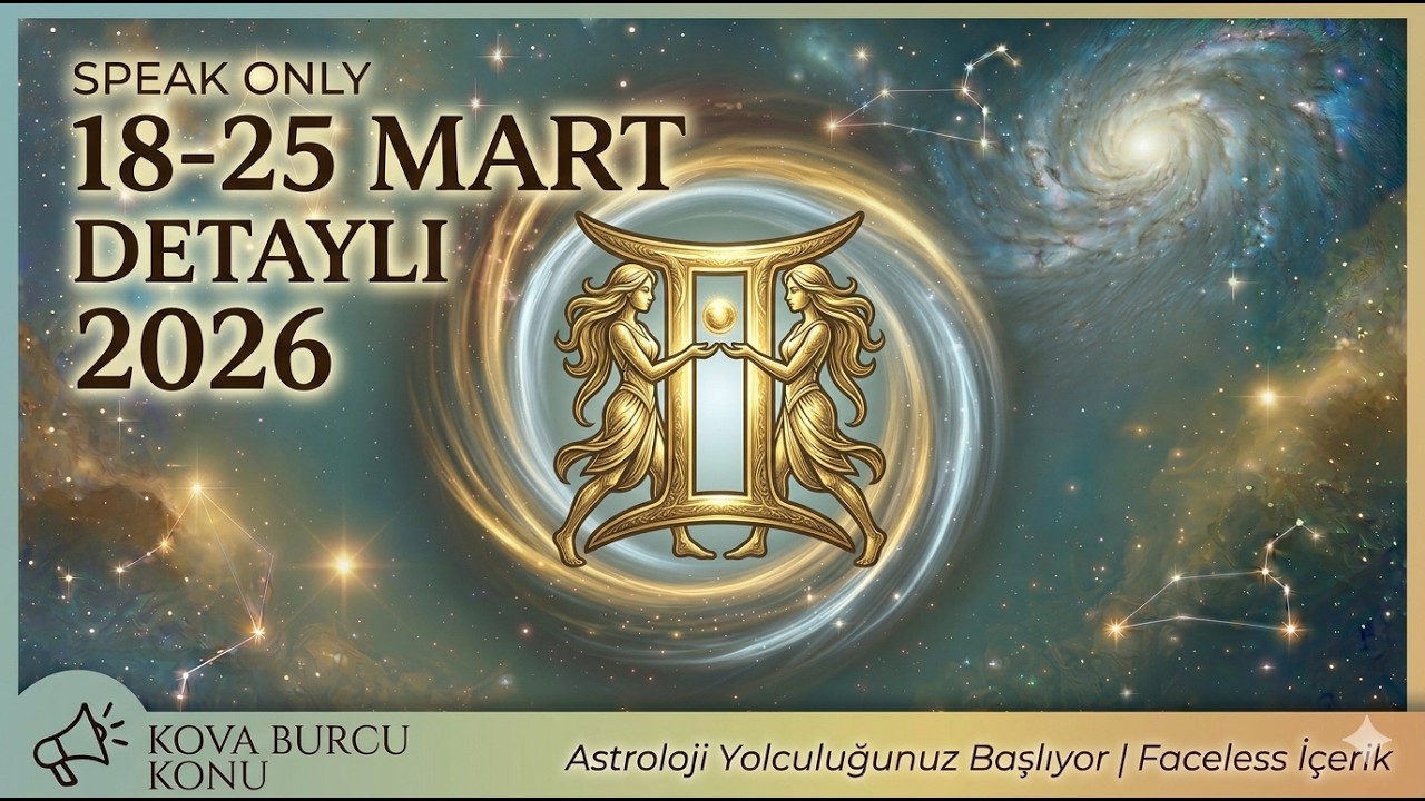 İKİZLER BURCU VE YÜKSELEN İKİZLER 18-25 MART HAFTASI 2026