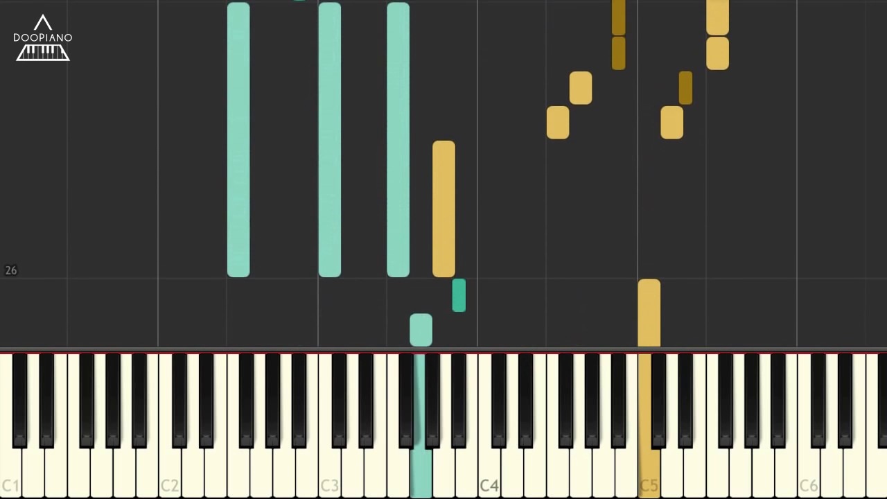 [Goblin OST] 크러쉬 (Crush) - Beautiful Piano Tutorial