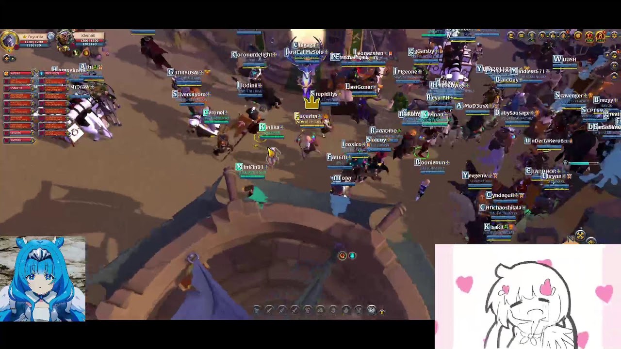 Albion Online ZVZ BATTLE BRACES DPS VOD