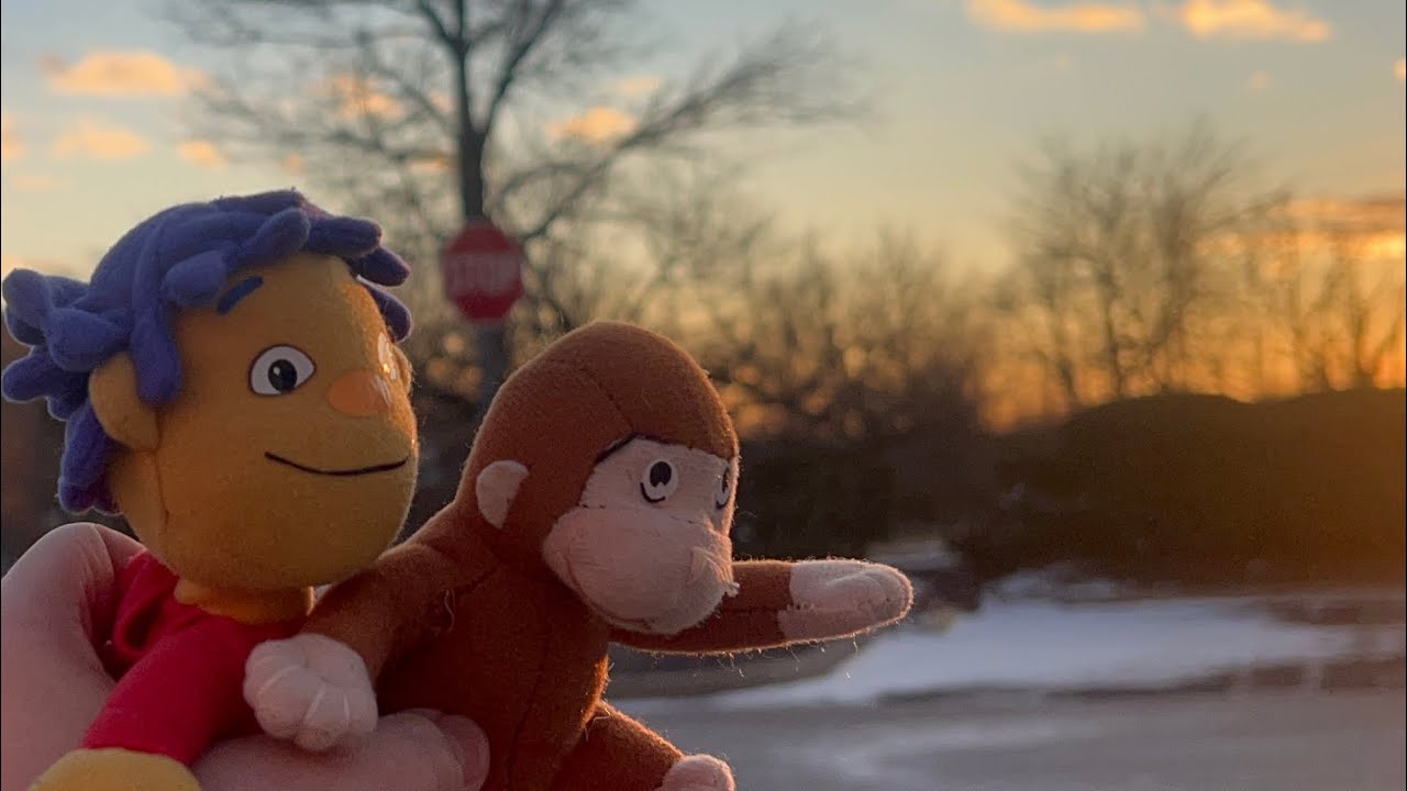 Мягкая игрушка Сид — юный учёный: сбежавший грузовик.