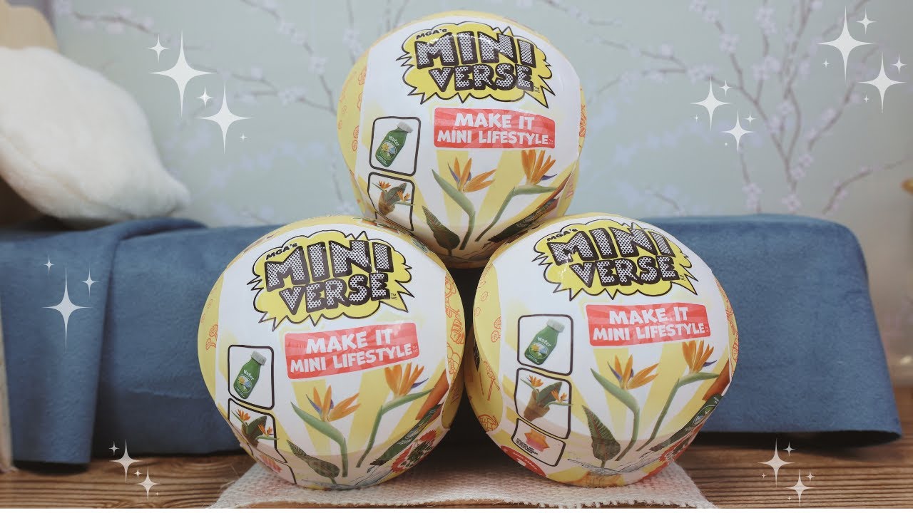 Unboxing MGA MiniVerse Lifestyle Surprise Capsules | Cute Mini Finds!