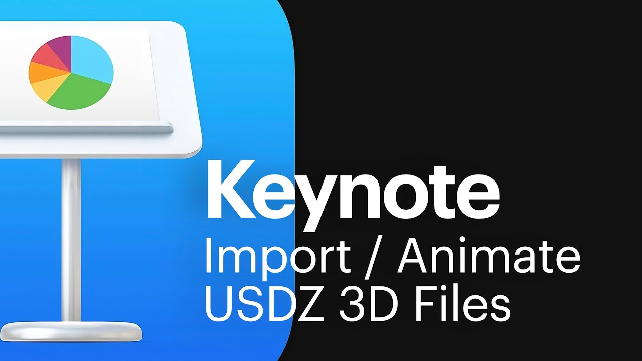 USDZ Files in Keynote!!