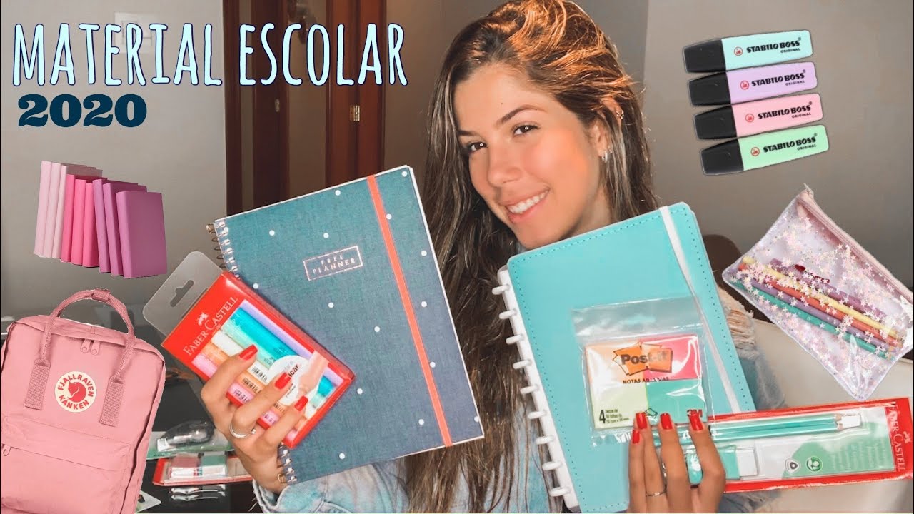 meu material escolar 2020✨  *gringo/vsco*