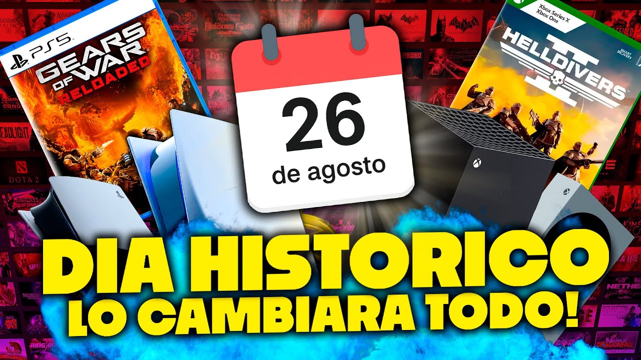 ¡HOY es un dia HISTÓRICO! 🔥 Gears of War en PlayStation y Helldivers 2 en Xbox 😱