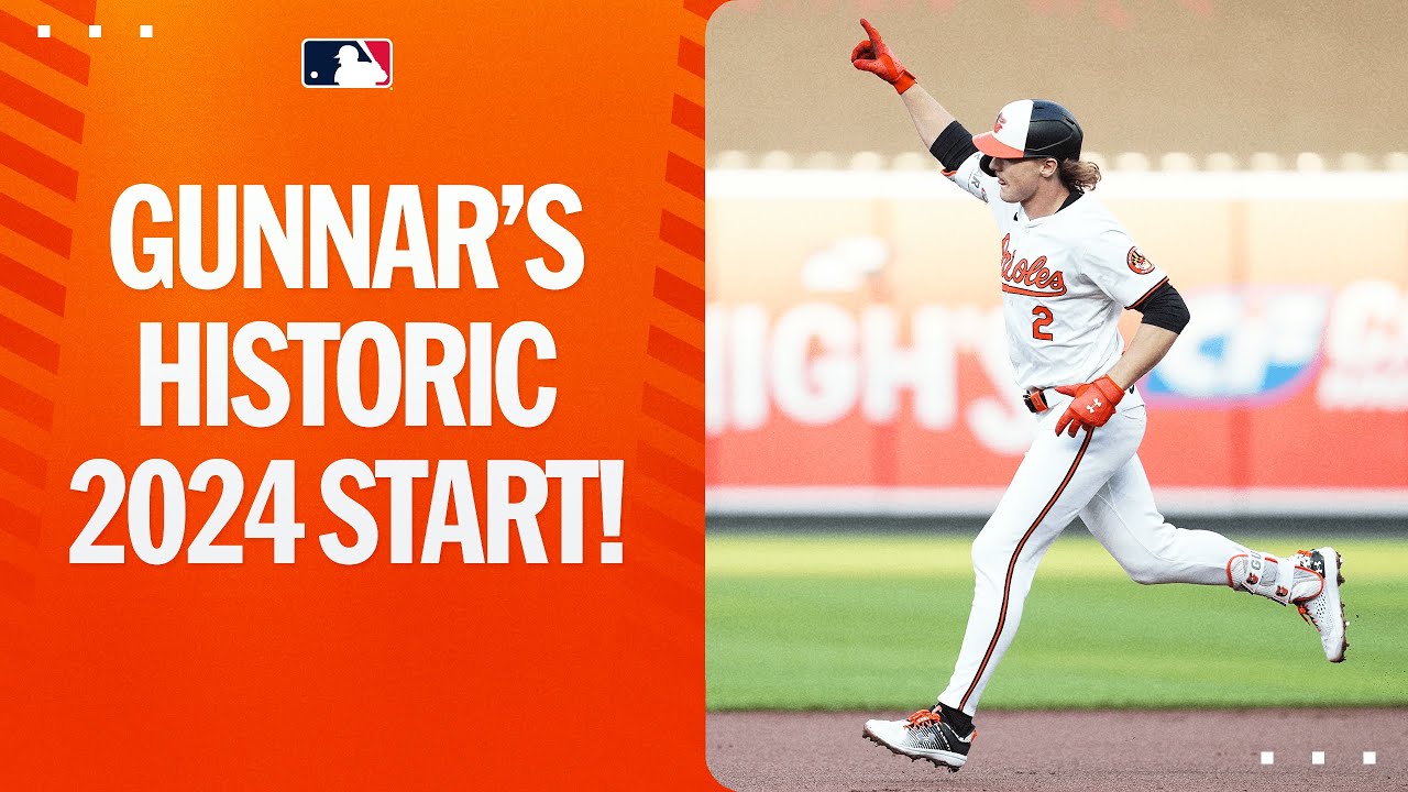 All 10 home runs from Gunnar Henderson's HISTORIC start! (Orioles' SS raking!)