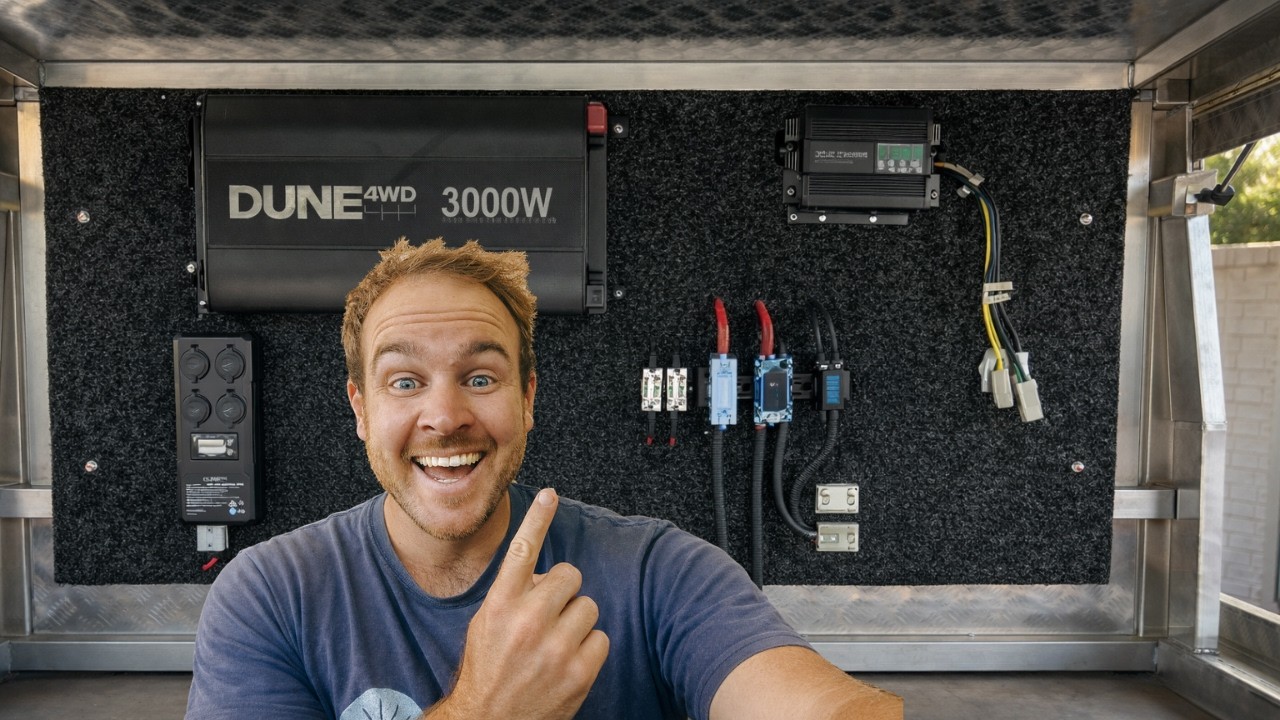 Building the 12v setup from scratch in our NEW CANOPY!
