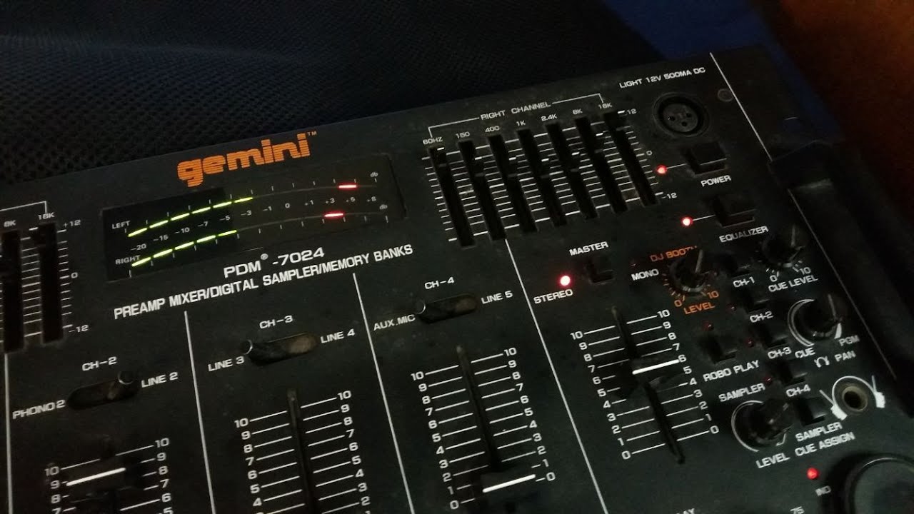 Chegando... PRÉ AMPLIFICADOR MIXER GEMINI PDM 7024 CYGNUS PA 400 BT PLAYER SUZUKI - SOM VINTAGE 80