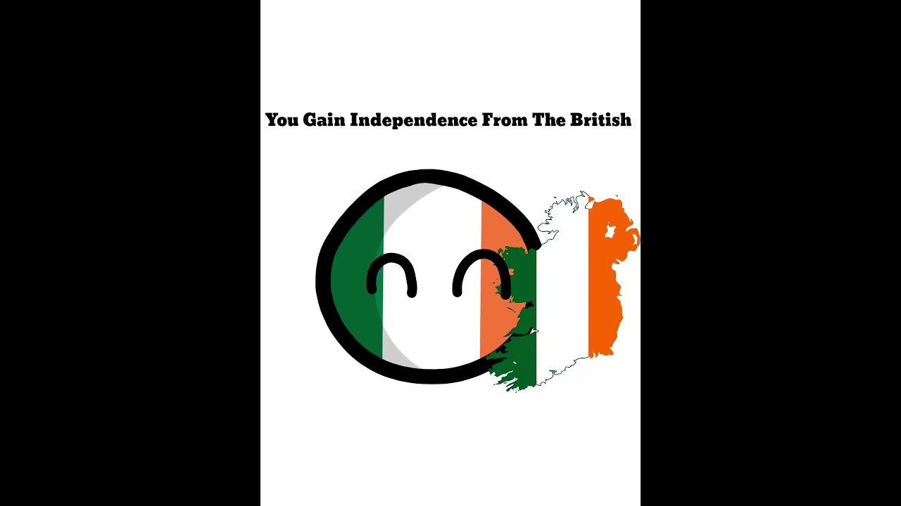 Getting Independence&hellip; #shorts #countryballs #ireland