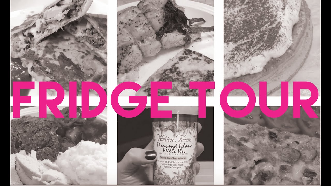 WHAT is in that girls fridge!?! * KETO Fridge Tour