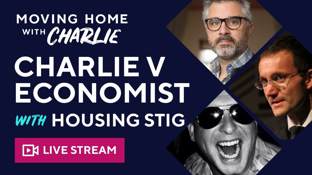 Will house prices fall 10% or 35%? Charlie v Housing Economist (with Referee Stig)