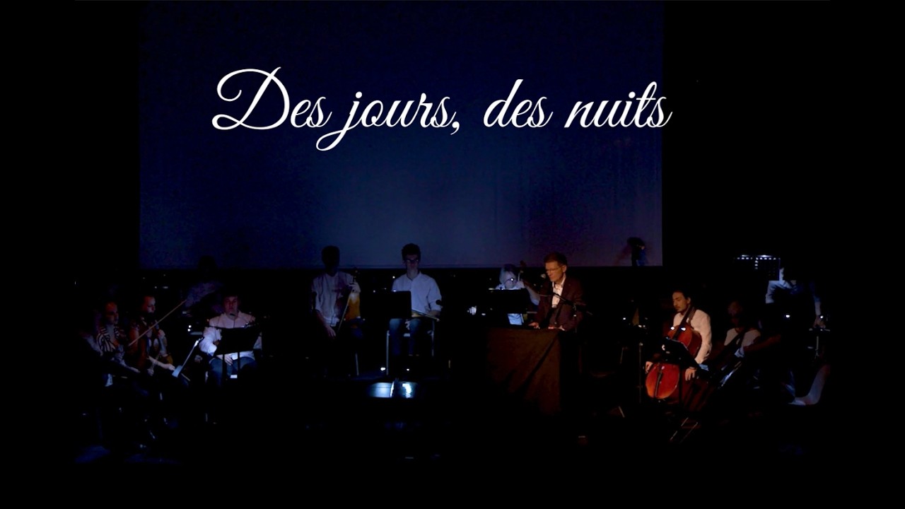 Des jours, des nuits - Piano voix
