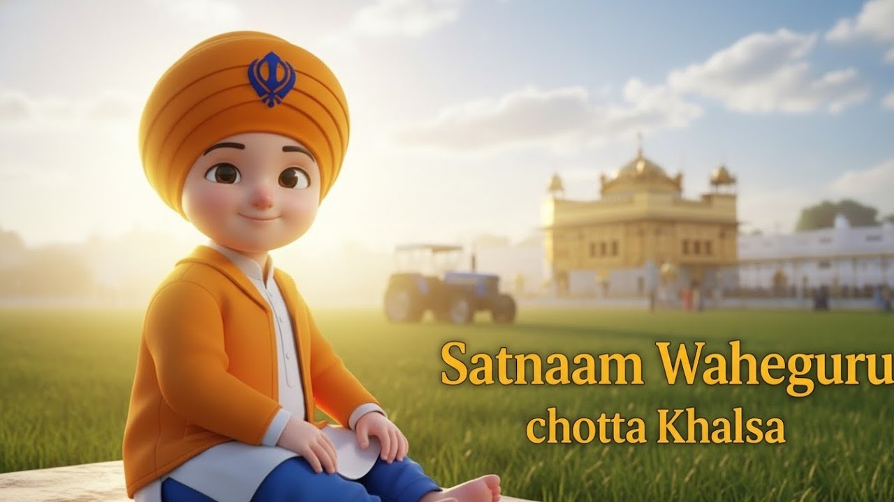 Chhota Khalsa | Punjabi Kids Animation | Sikh Kids Story | GurbKids Official