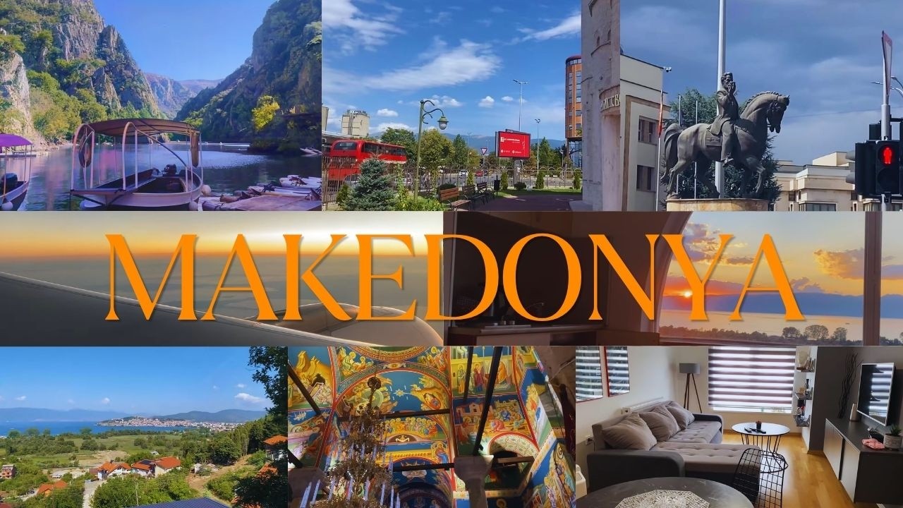 Makedonya Üsküp Vlog I Eşimle İlk Yurt Dışı Seyahatimiz #reklamdeğildir 