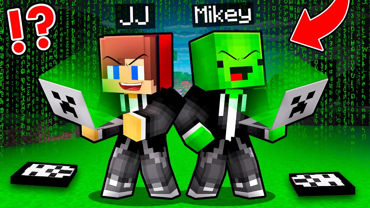JJ and Mikey joined HACKER Civilization Battle in Minecraft ! - Maizen