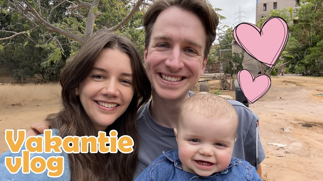 De hele dag spelen met z'n drietjes op vakantie ❤️