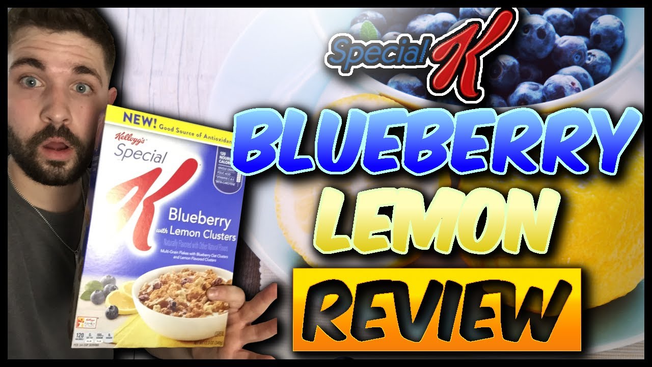 REVIEW - Blueberry With LEMON CLUSTERS | Special K [NEW]