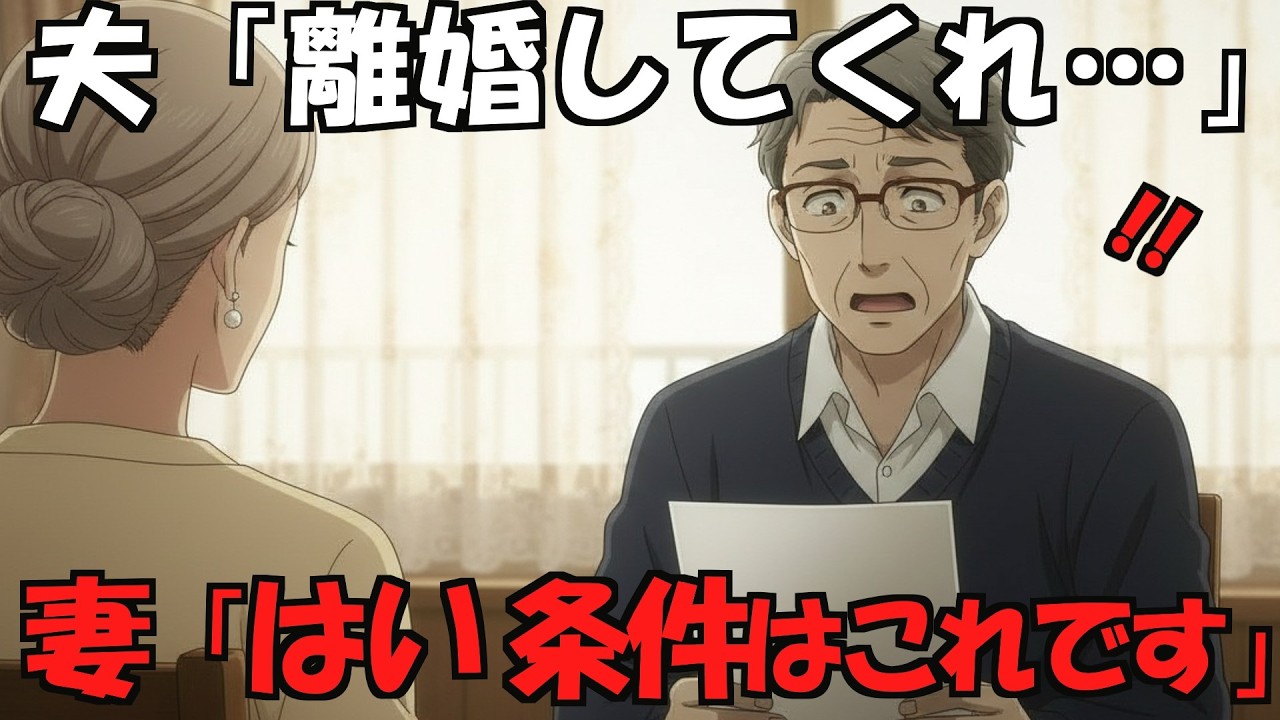 「離婚してほしい」と言った夫の顔が、青ざめた理由〜38年間支えた妻が静かに差し出した、たった一枚の紙〜