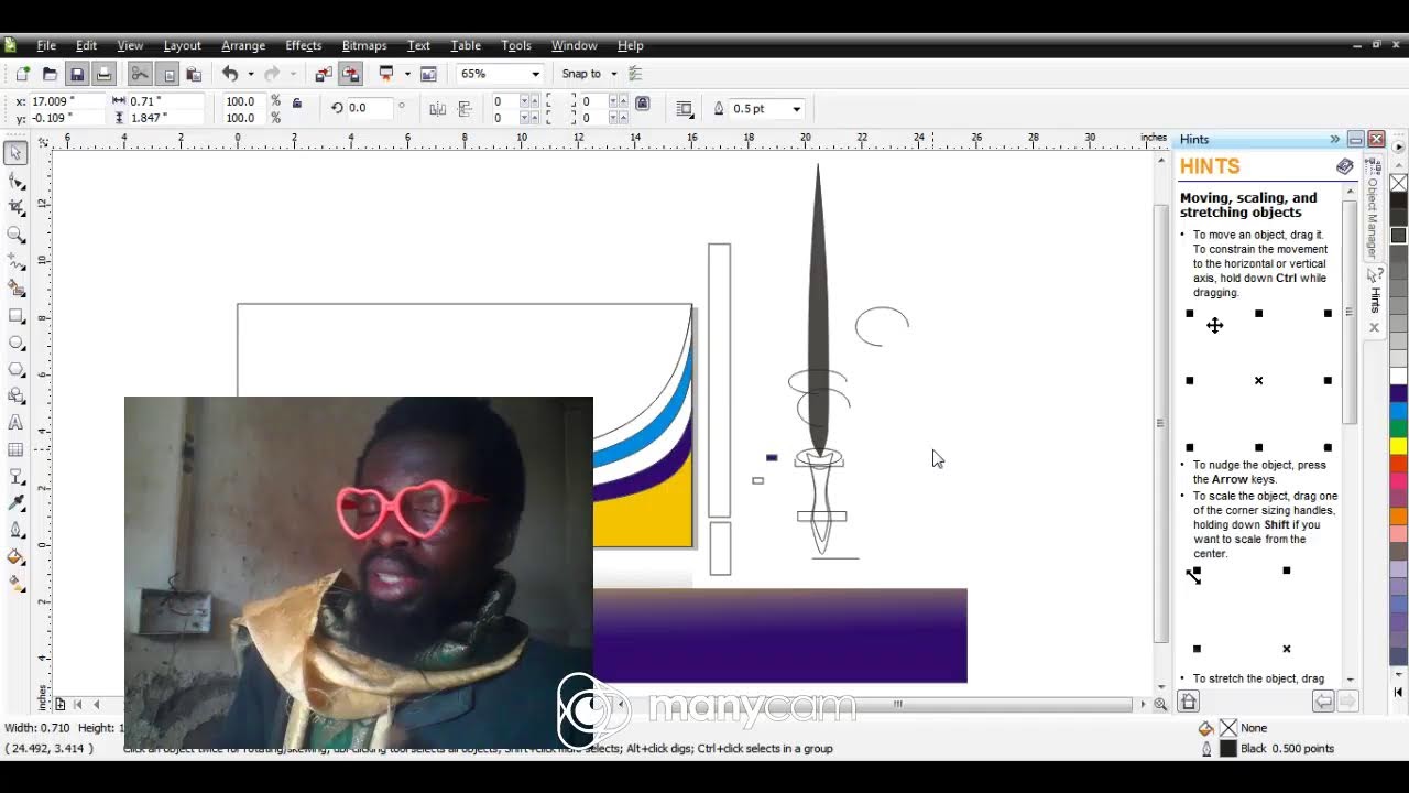 Designing: Word From Coconut makes it Clear Yeshua did not come to send Peace to the earth x Sword