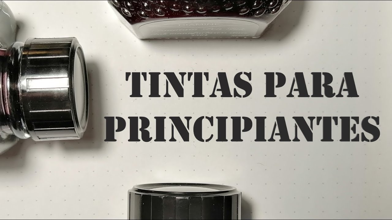 Tintas para principiantes