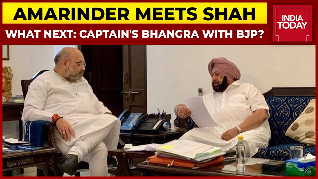 Amarinder Singh To Join BJP? Captain Meets Amit Shah In Delhi, Sets Off Buzz Amid Punjab Crisis