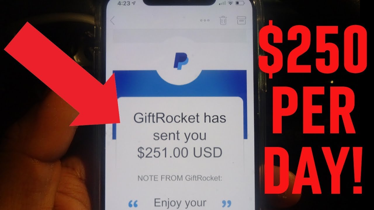 3 Ways To Earn $250 In Free PayPal Money! Make PayPal Cash Free (2019)