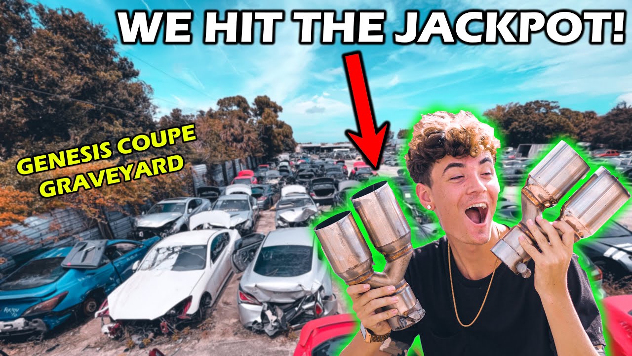 I VISITED A GENESIS COUPE GRAVEYARD!!