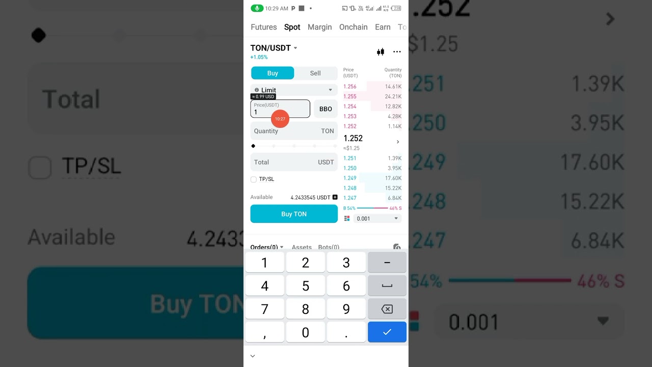 Yadda ake siya da sayar da token a bitget exchange 