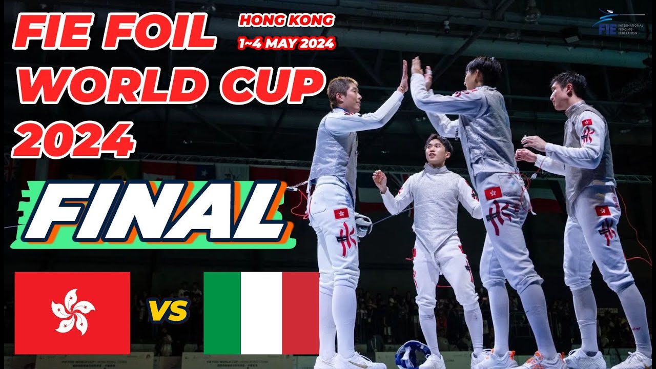 2024 🇭🇰【花劍世界盃 香港站 】團體賽「FINAL」TEAM HONG KONG 🇭🇰 VS 🇮🇹 TEAM ITALY「RTHK 32 台版本」粵語旁述