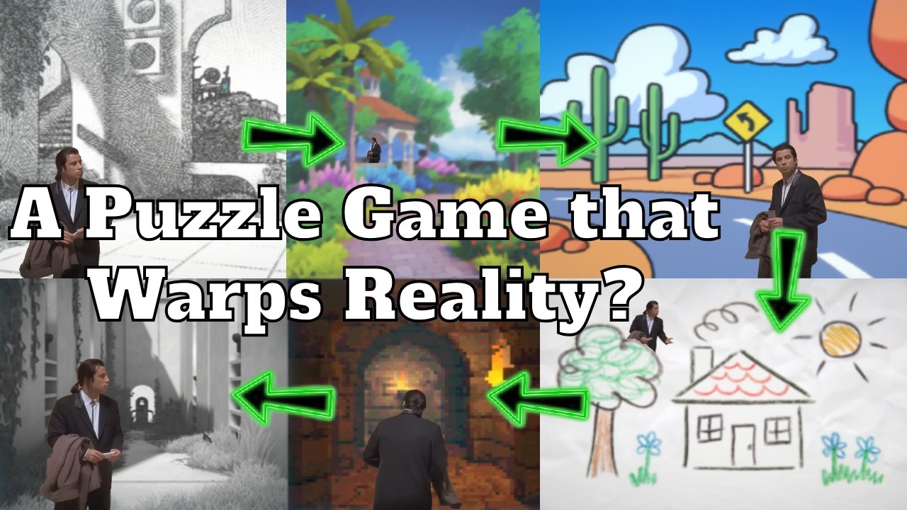 This Puzzle Game Changes Reality And It's So Cool! - Viewfinder Pt. 1