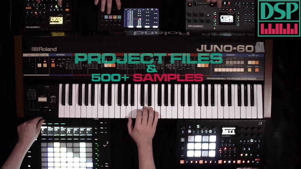 Dataline Sound Pack - DSP: Juno60 - Octatrack, Digitakt, Polyend Tracker, Rytm & Ableton sound pack