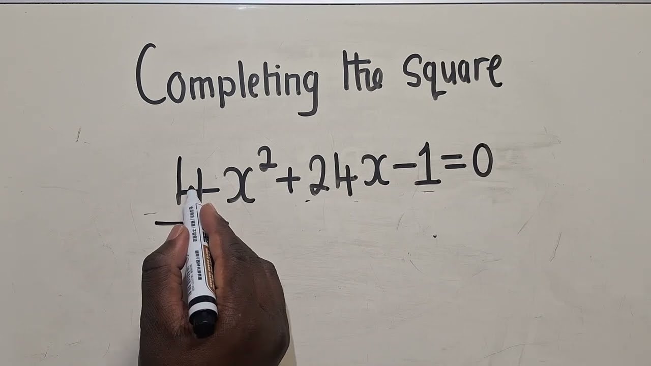 Solving by Completing the Square || Algebra || Quadratic Equation ||