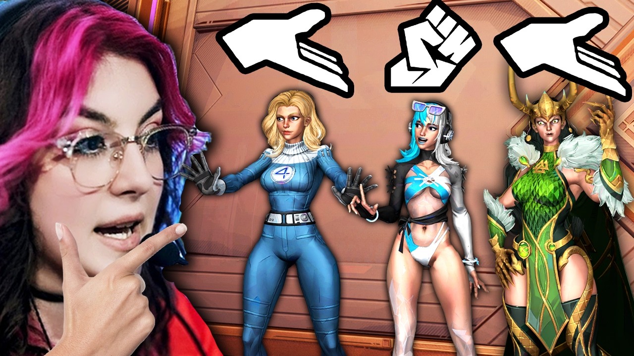 Найдите ФАЛЬШИВОГО стратега в Marvel Rivals (с Арамори и тем парнем)